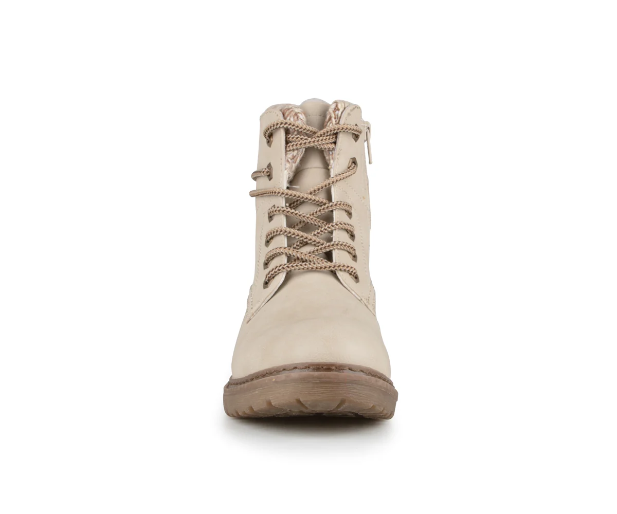 LAZALEEE - Bottes courtes à talon plat Alberto pour femmes - Image 3