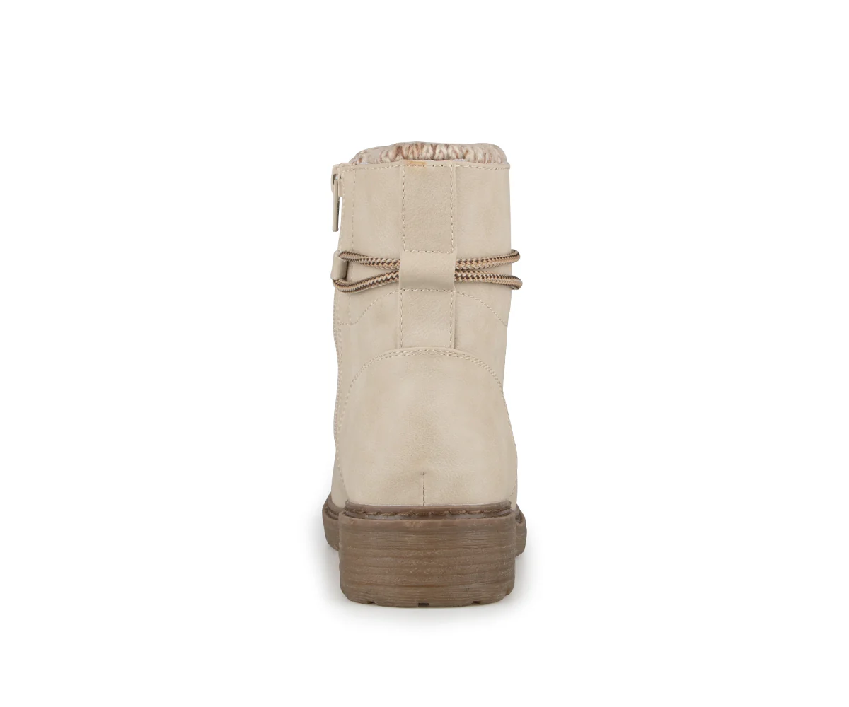 LAZALEEE - Bottes courtes à talon plat Alberto pour femmes - Image 4