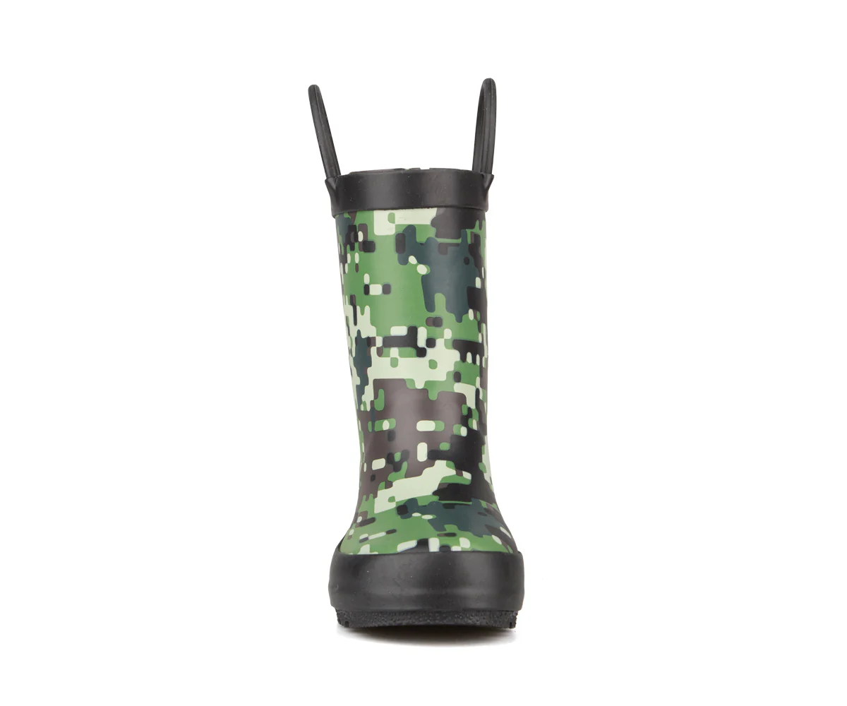 Bottes de pluie Blue Rocky petits garçons motif camouflage – LILE - Image 2
