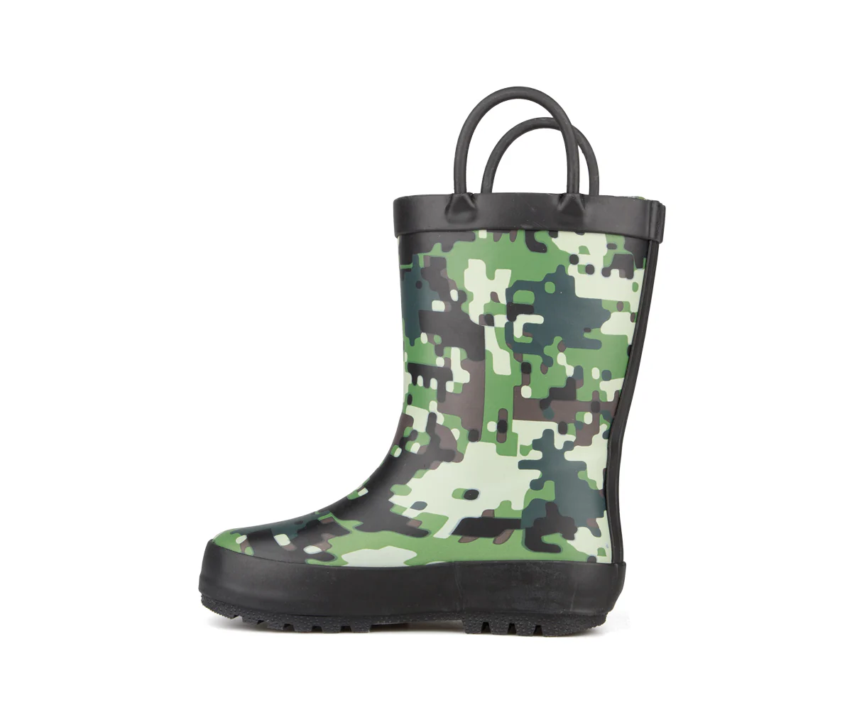 Bottes de pluie Blue Rocky petits garçons motif camouflage – LILE - Image 3