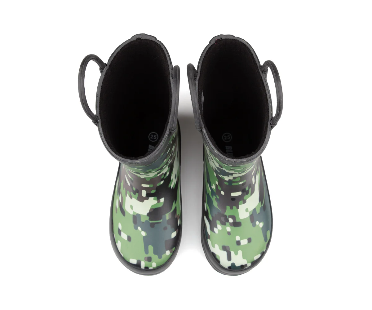 Bottes de pluie Blue Rocky petits garçons motif camouflage – LILE - Image 7