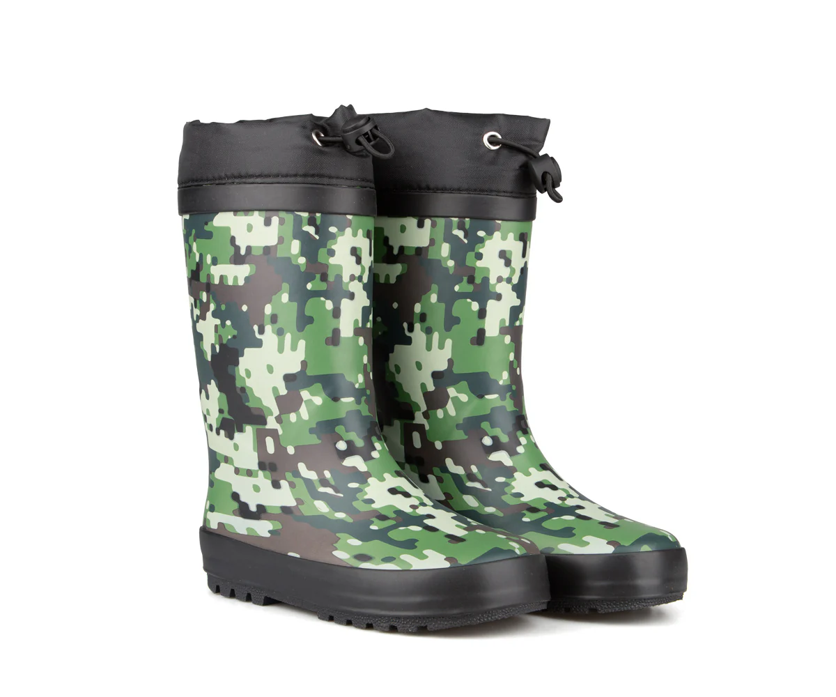 Bottes de pluie Blue Rocky garçons motif camouflage – LILE COLLAR - Image 6