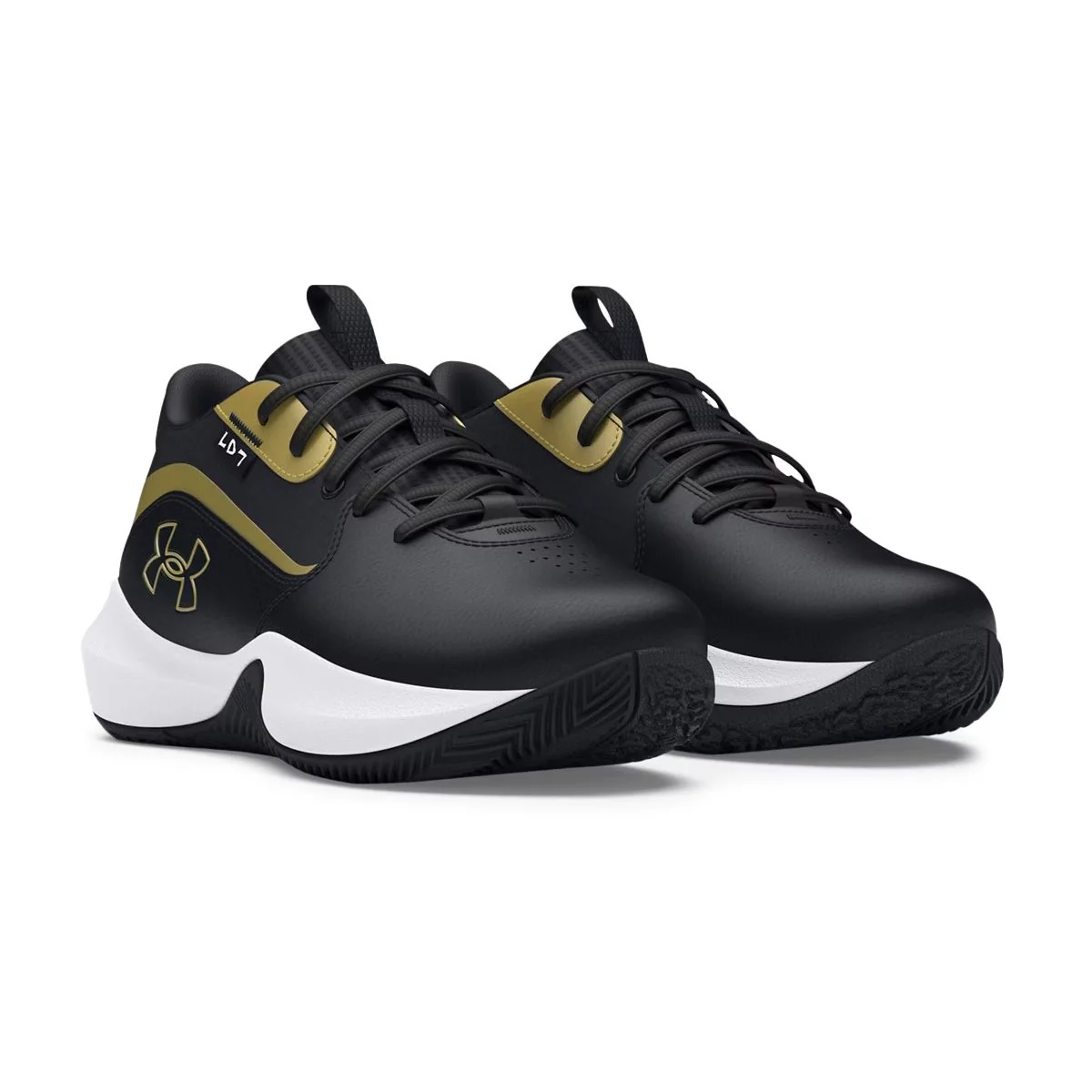 Souliers de basketball Under Armour pour garçons - LOCKDOWN 7 - Image 3