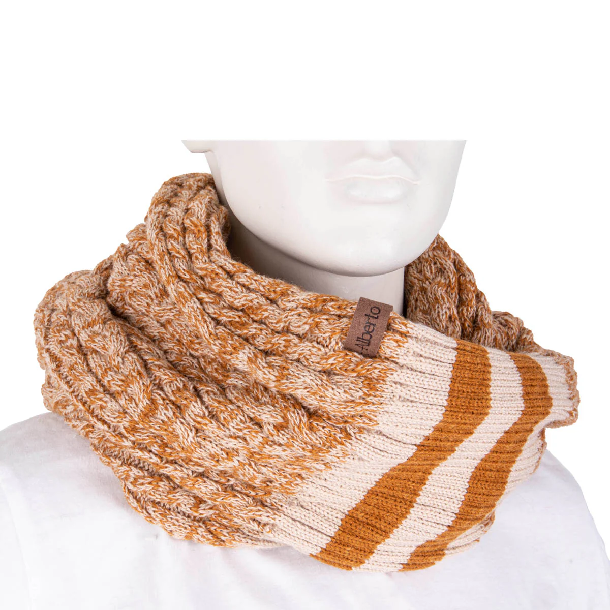 Lumberlee - Foulard en tricot Alberto pour femmes