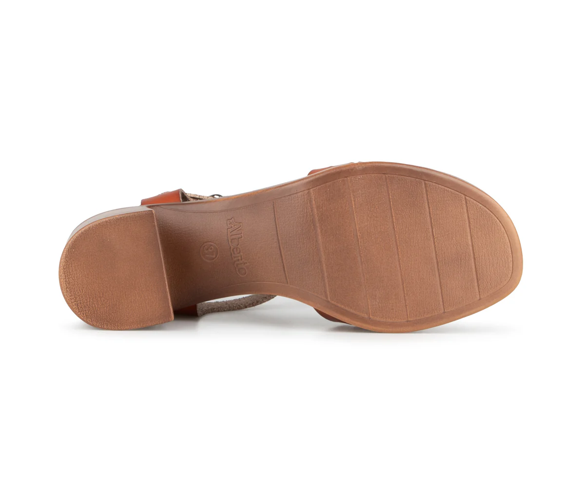 Sandales Ă bride velcro Alberto pour femmes - MAREEBA - Image 5