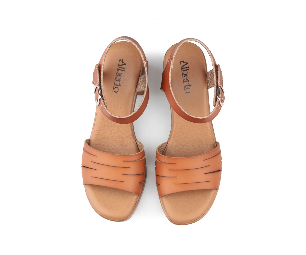 Sandales Ă bride velcro Alberto pour femmes - MAREEBA - Image 7