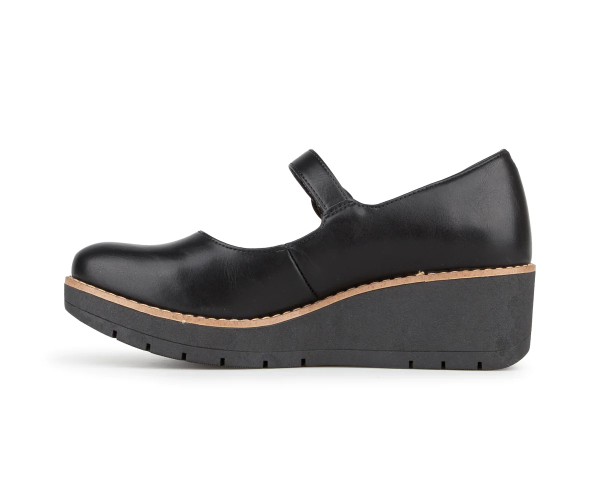 Souliers Mary-Jane noir Alberto pour femmes - MARINO - Image 4