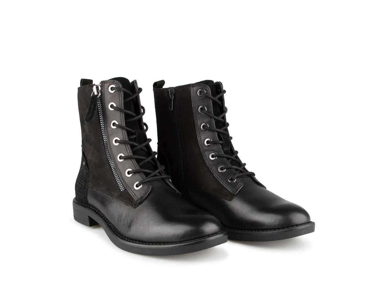 MASHRAR - Bottillons noirs Alberto pour femmes - Image 6