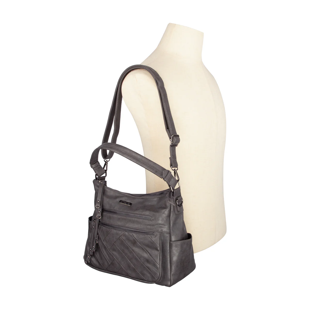 Sac à main hobo Alberto pour femmes - MILKYWAY - Image 12
