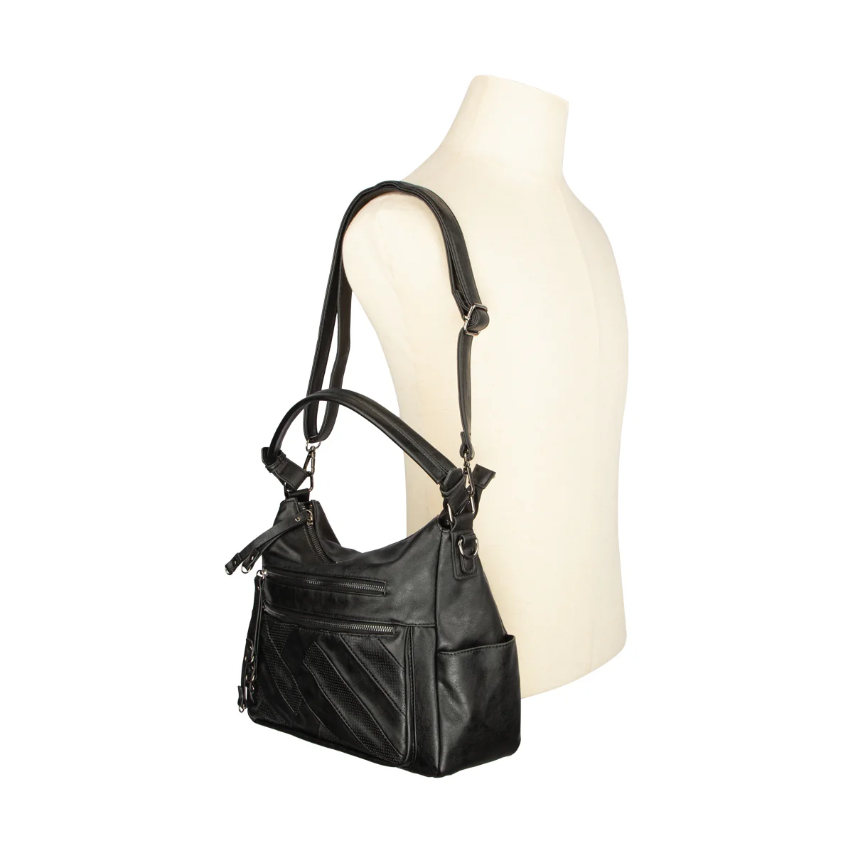 Sac à main hobo Alberto pour femmes - MILKYWAY - Image 6
