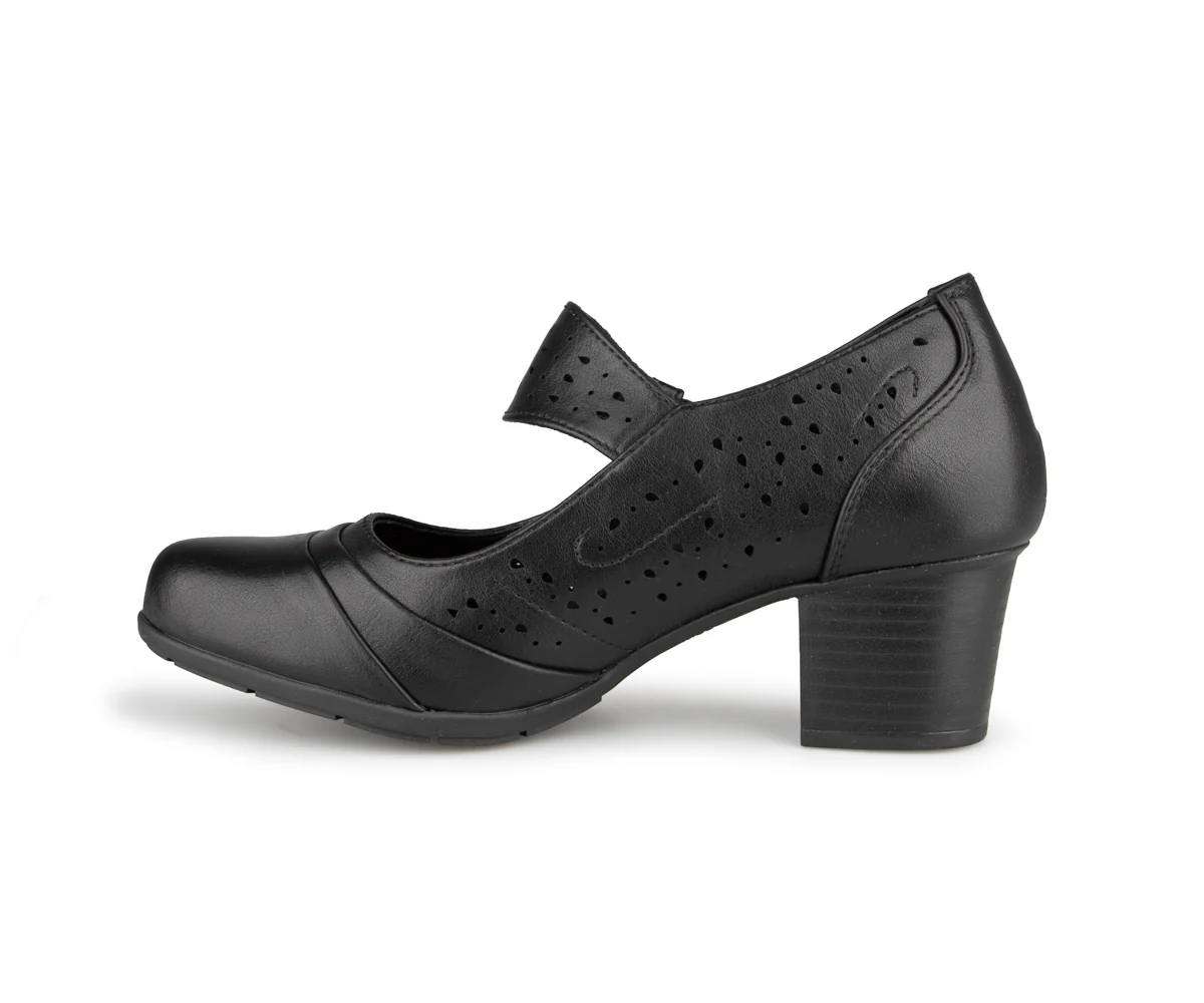 Myna - Chaussures noires Ă talon Ultime Confort pour femmes - Image 3