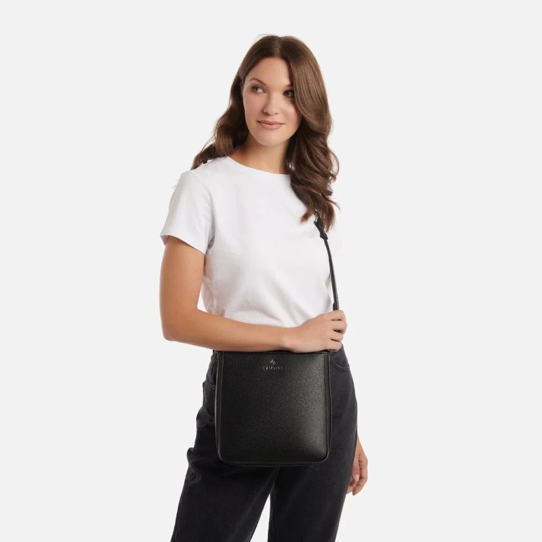 Sac bandoulière en cuir Lambert pour femmes - NATALIA CB - Image 6