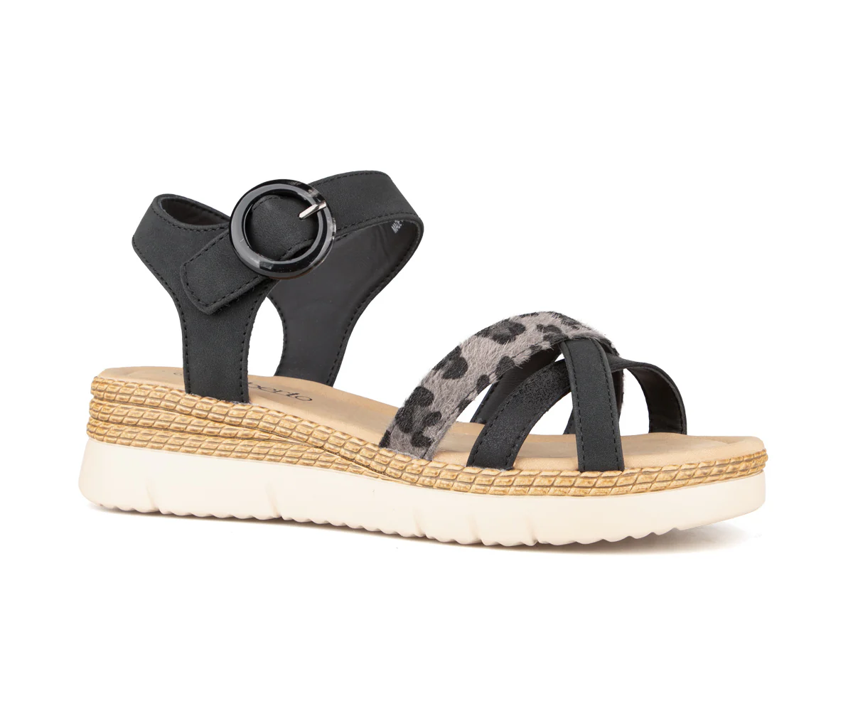 Sandales à fermeture velcro Alberto pour femmes - NEDITH - Image 9