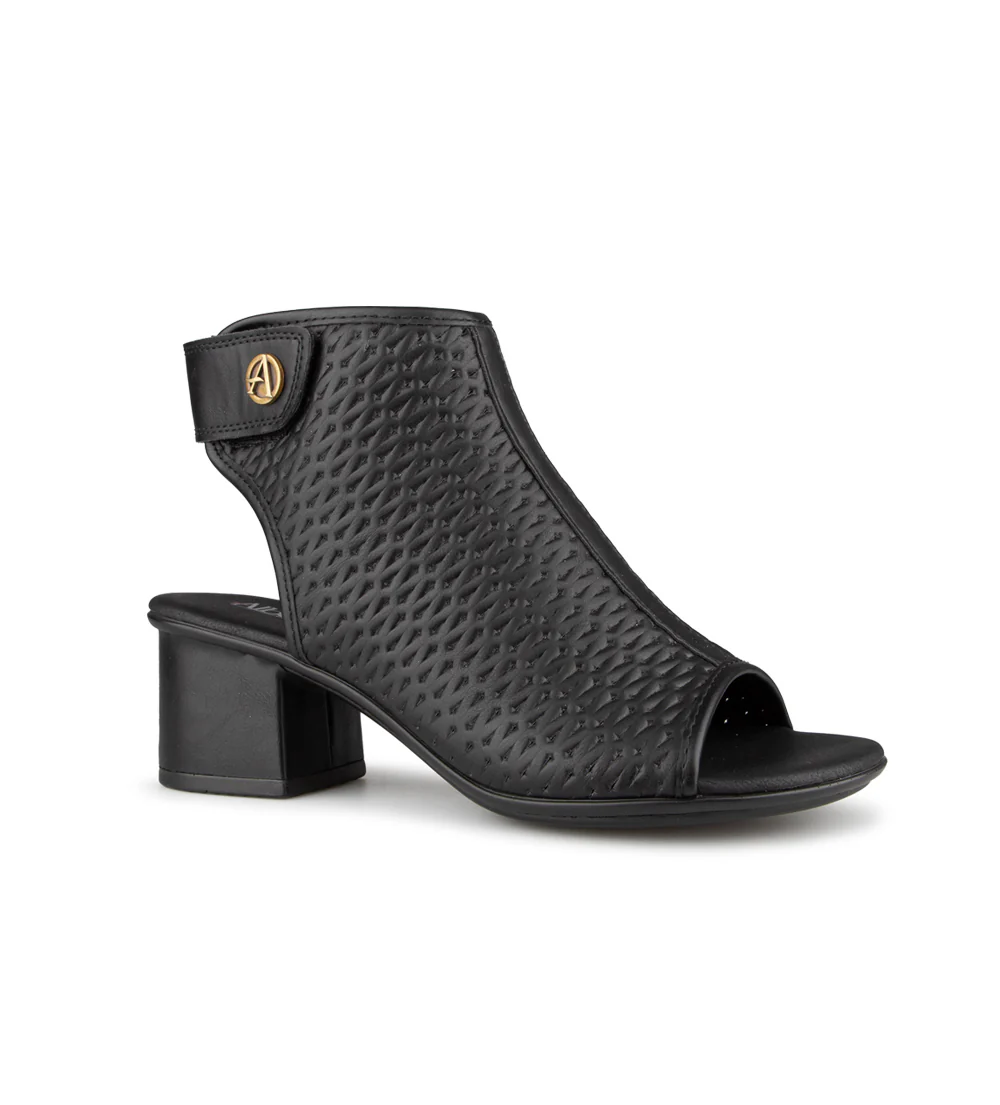 Osprey - Sandales noires Ă talon Alberto pour femmes