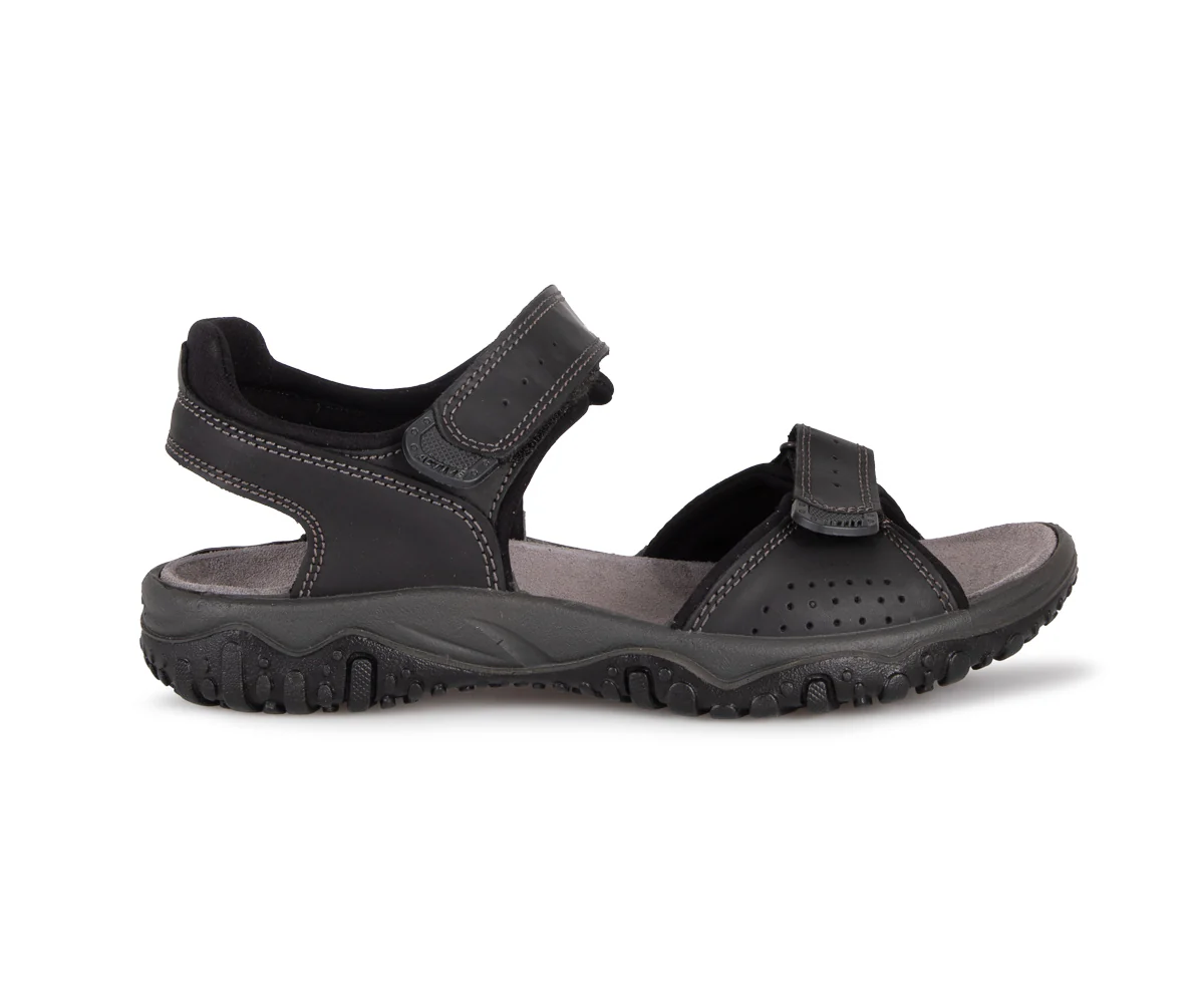 Pacific twin velcro - Sandales sports en cuir Imac pour hommes - Image 7
