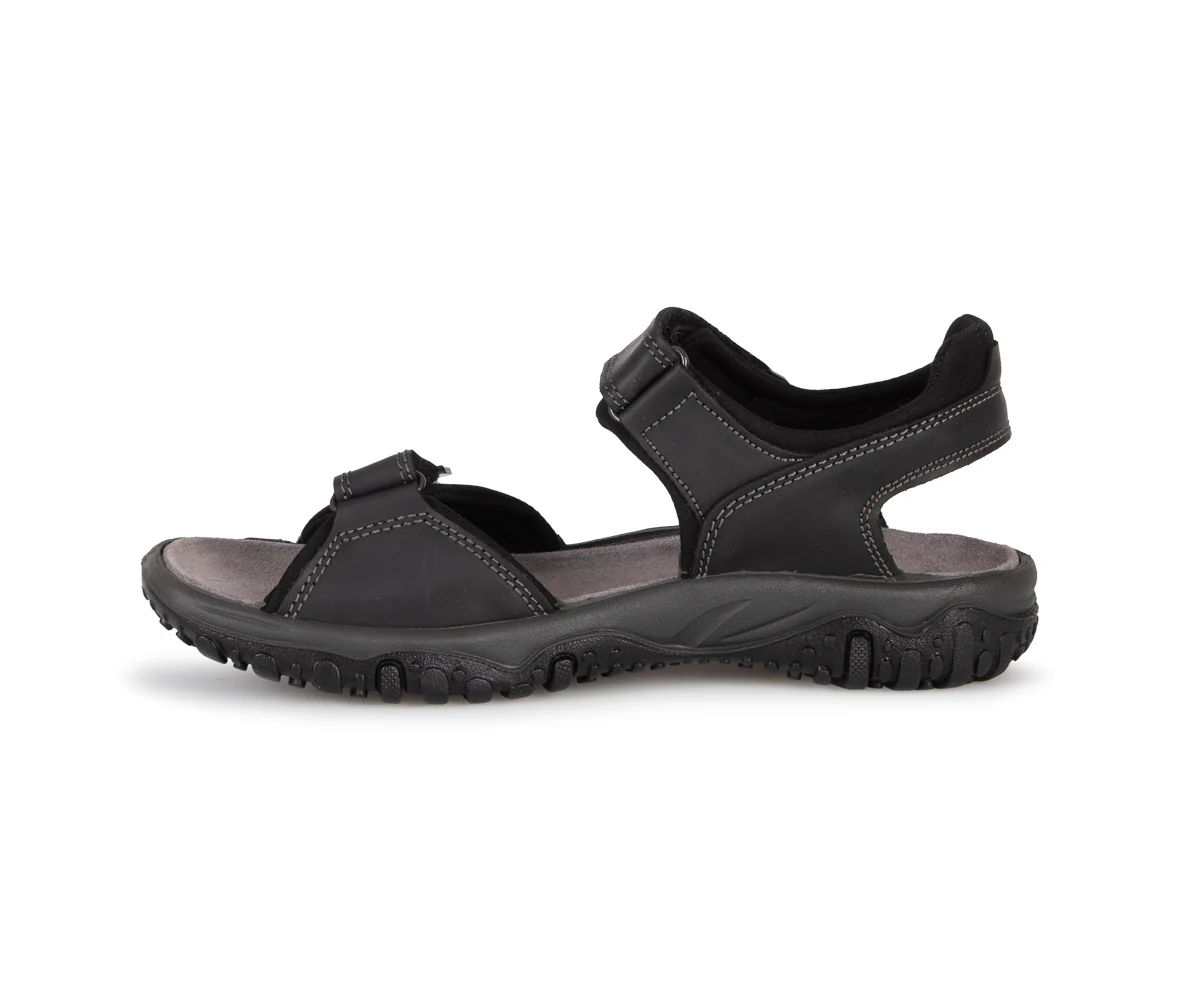 Pacific twin velcro - Sandales sports en cuir Imac pour hommes - Image 9