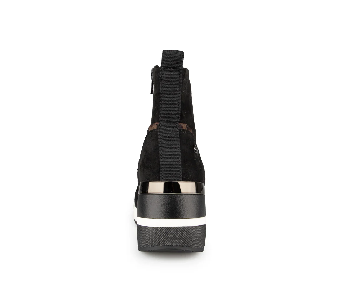 Pessego - Bottillons noirs Alberto pour femmes - Image 5