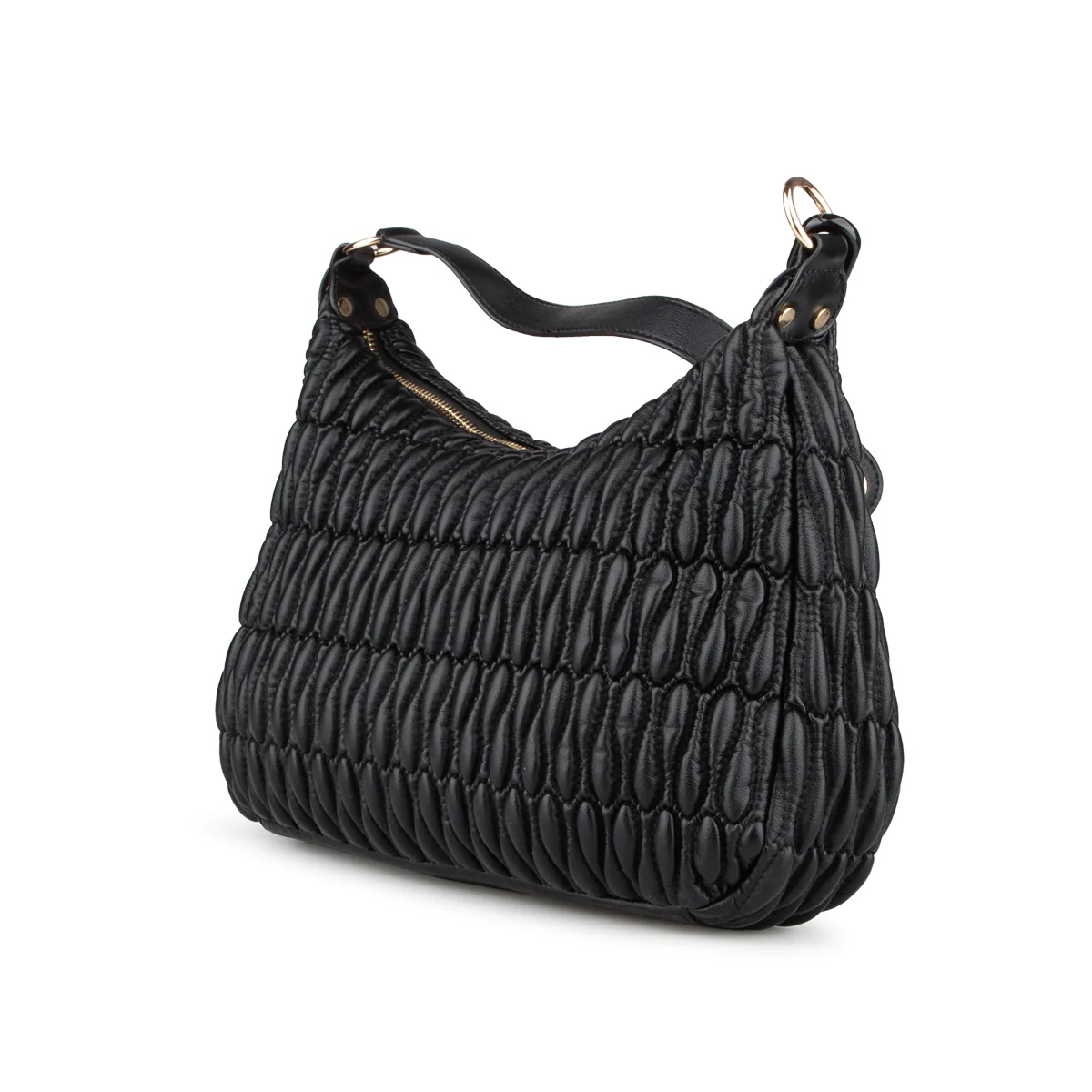 Sac hobo Alberto pour femmes - PUFFINA - Image 2