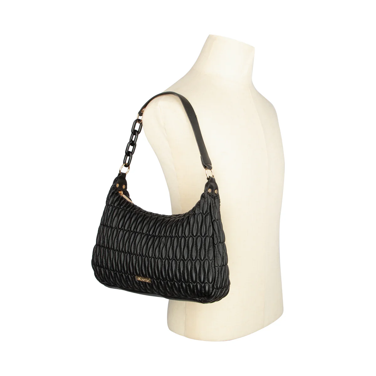 Sac hobo Alberto pour femmes - PUFFINA - Image 4