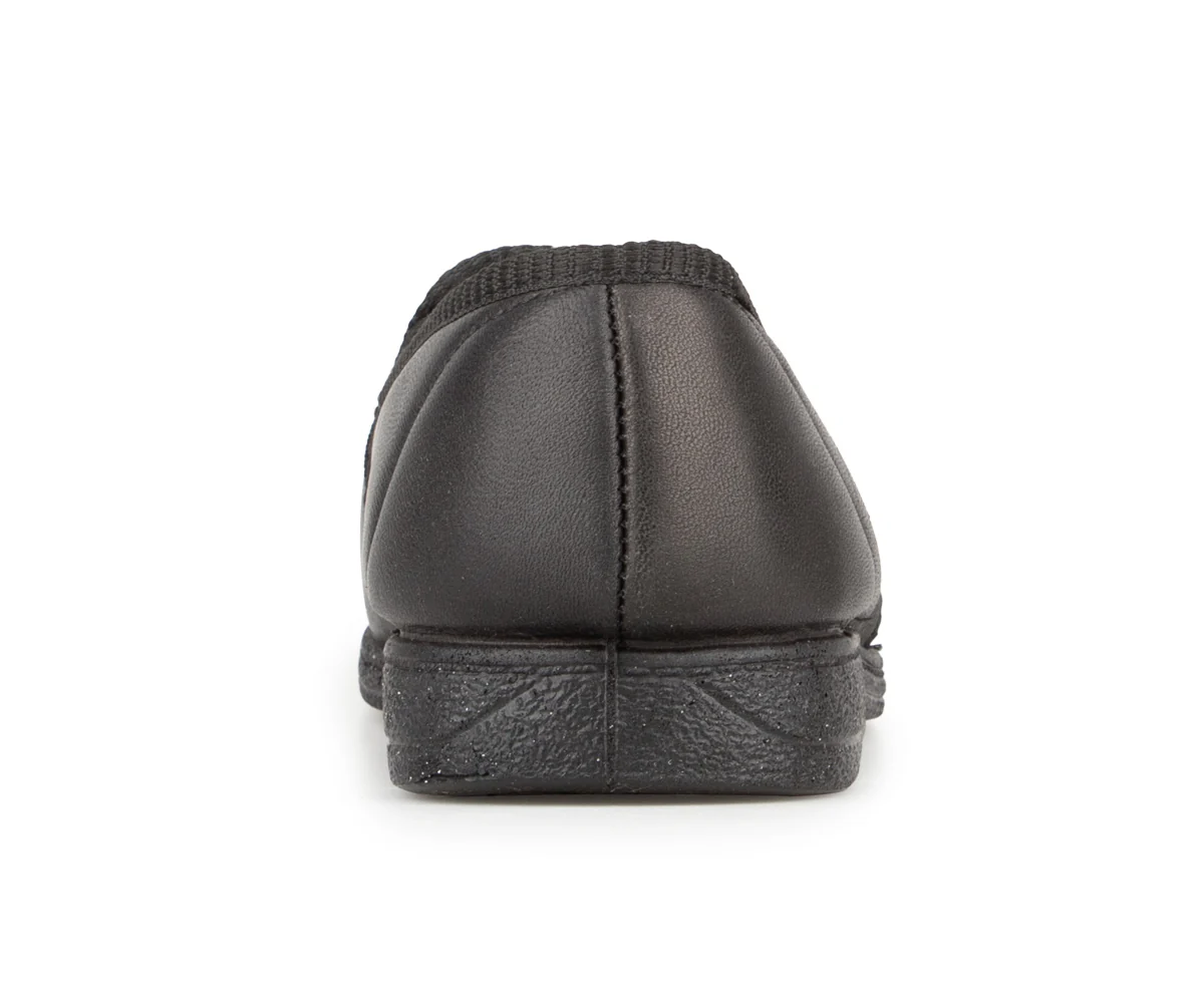 Pantoufles ComfortCare en cuir pour hommes - REALITY - Image 4