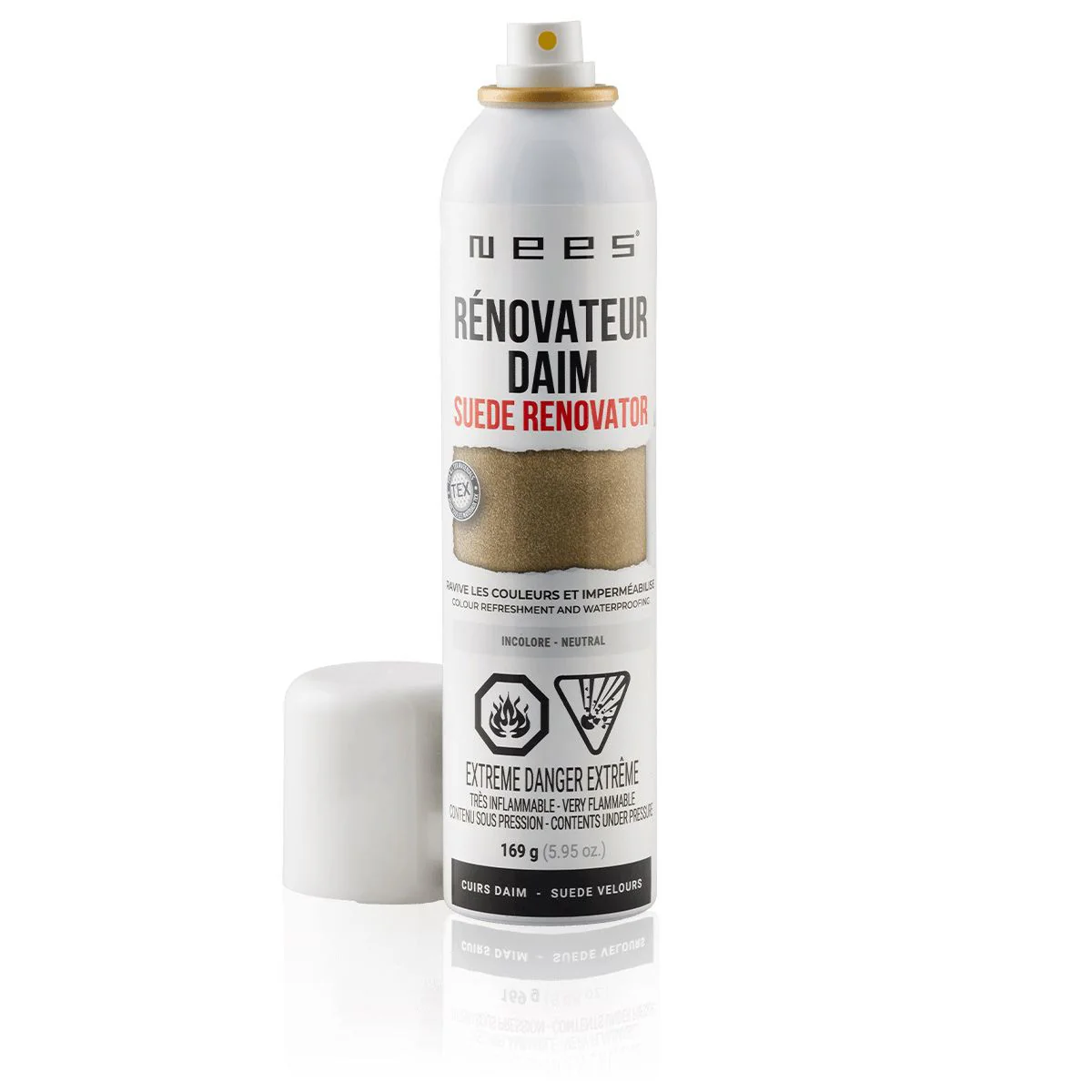 Produit d’entretien pour cuirs chamoisés, daim et nubuck - RÉNOVATEUR DAIM