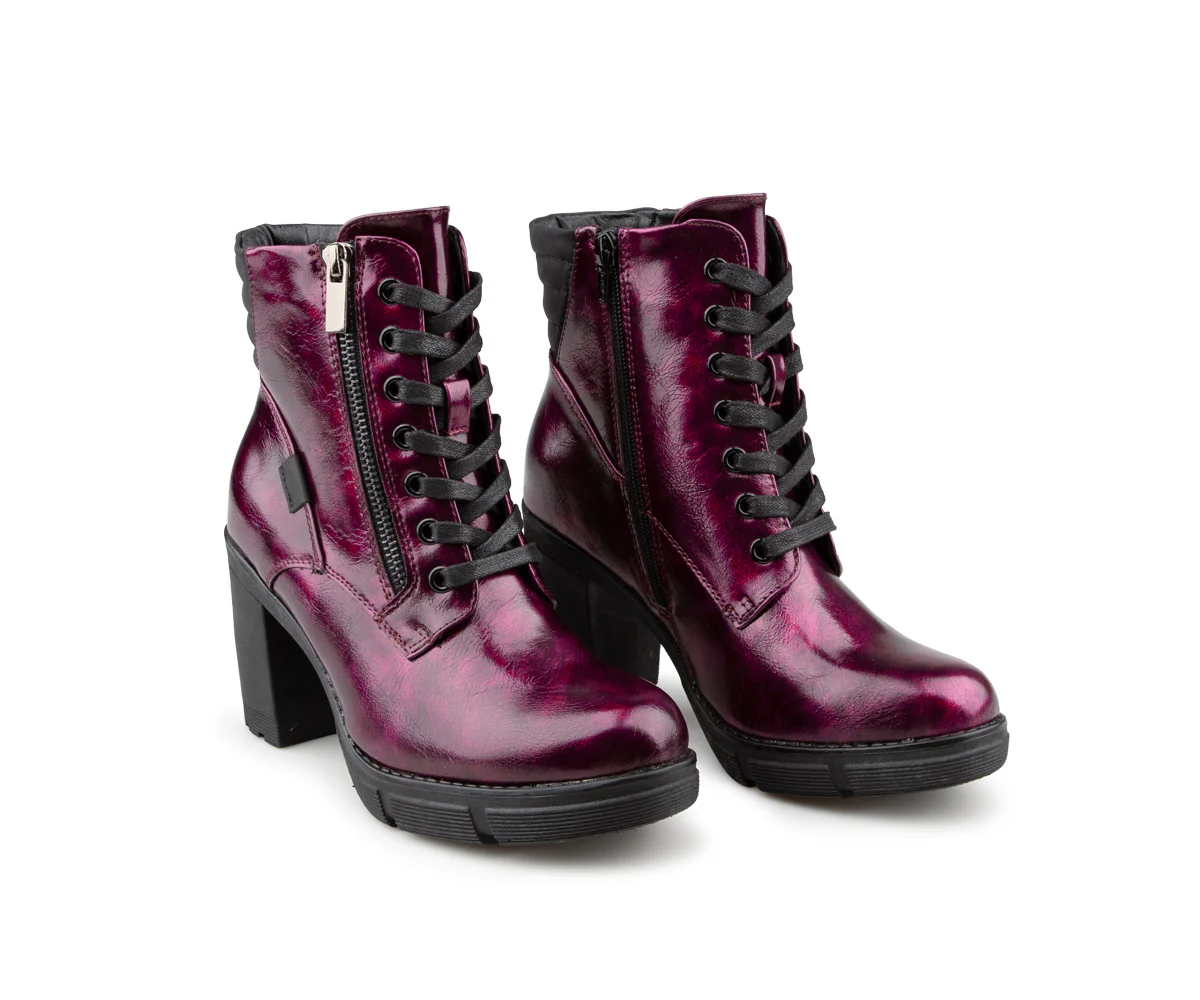 Bottillons à talon haut Alberto pour femmes - ROCKETIE - Image 6