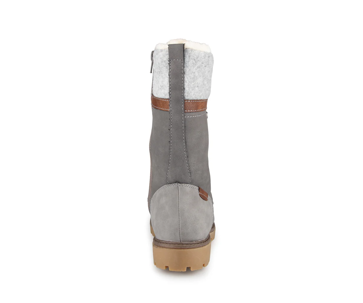 Ruibarbo - Bottes d'hiver Alberto pour femmes - Image 5