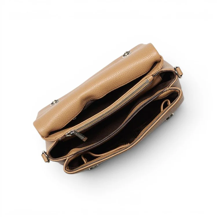 Sac à main bandoulière en cuir Lambert pour femmes - JUDY - Image 5
