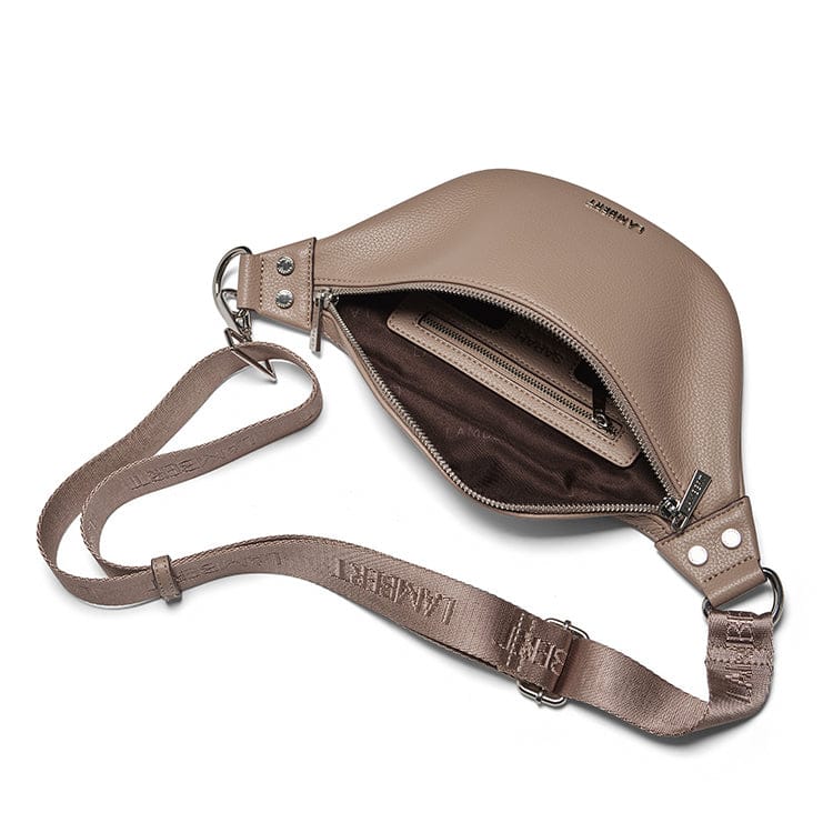 Sac banane en cuir vegan Lambert pour femmes - LE SARAH - Image 5