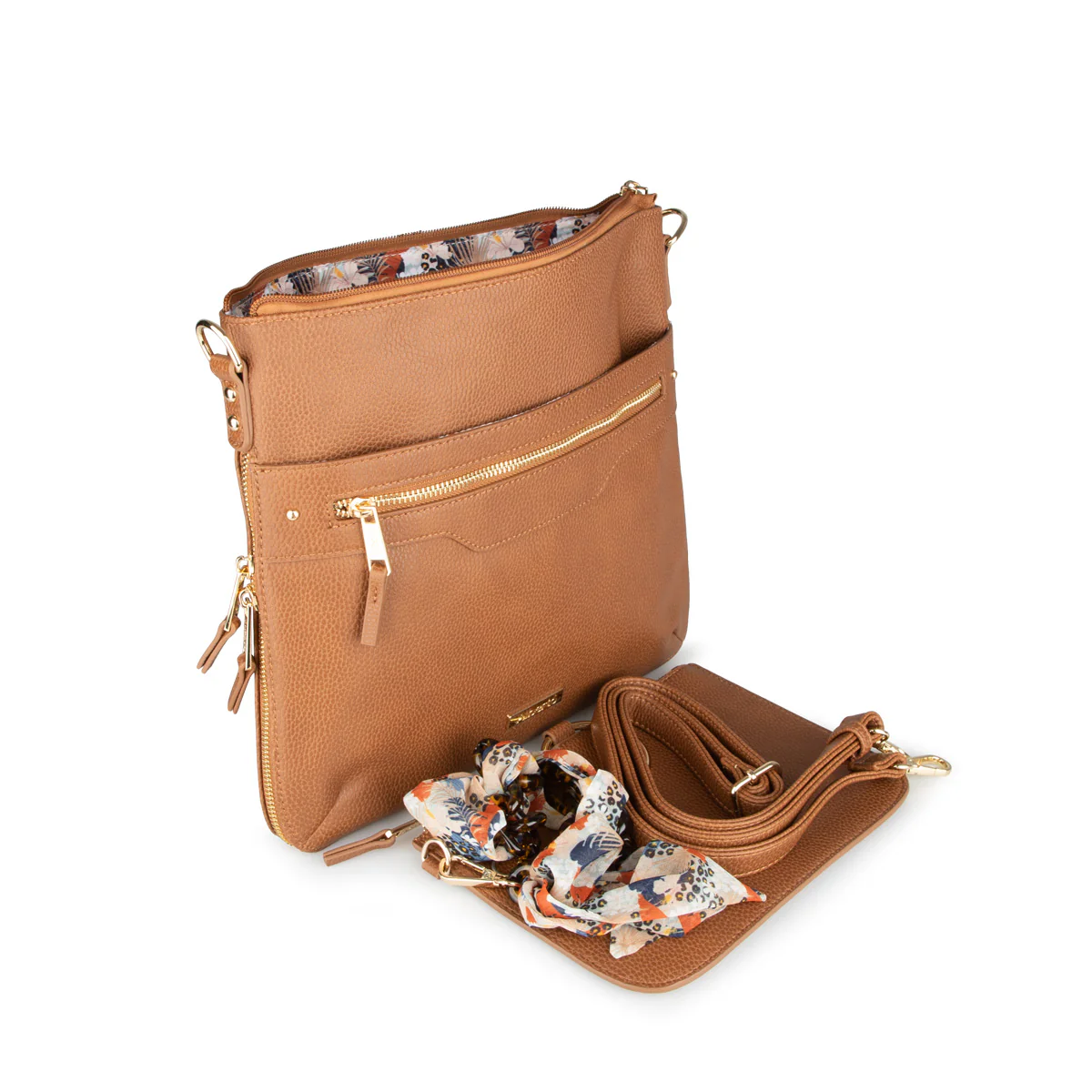 Sadiantum - Sac à main avec pochette amovible Alberto pour femmes - Image 3
