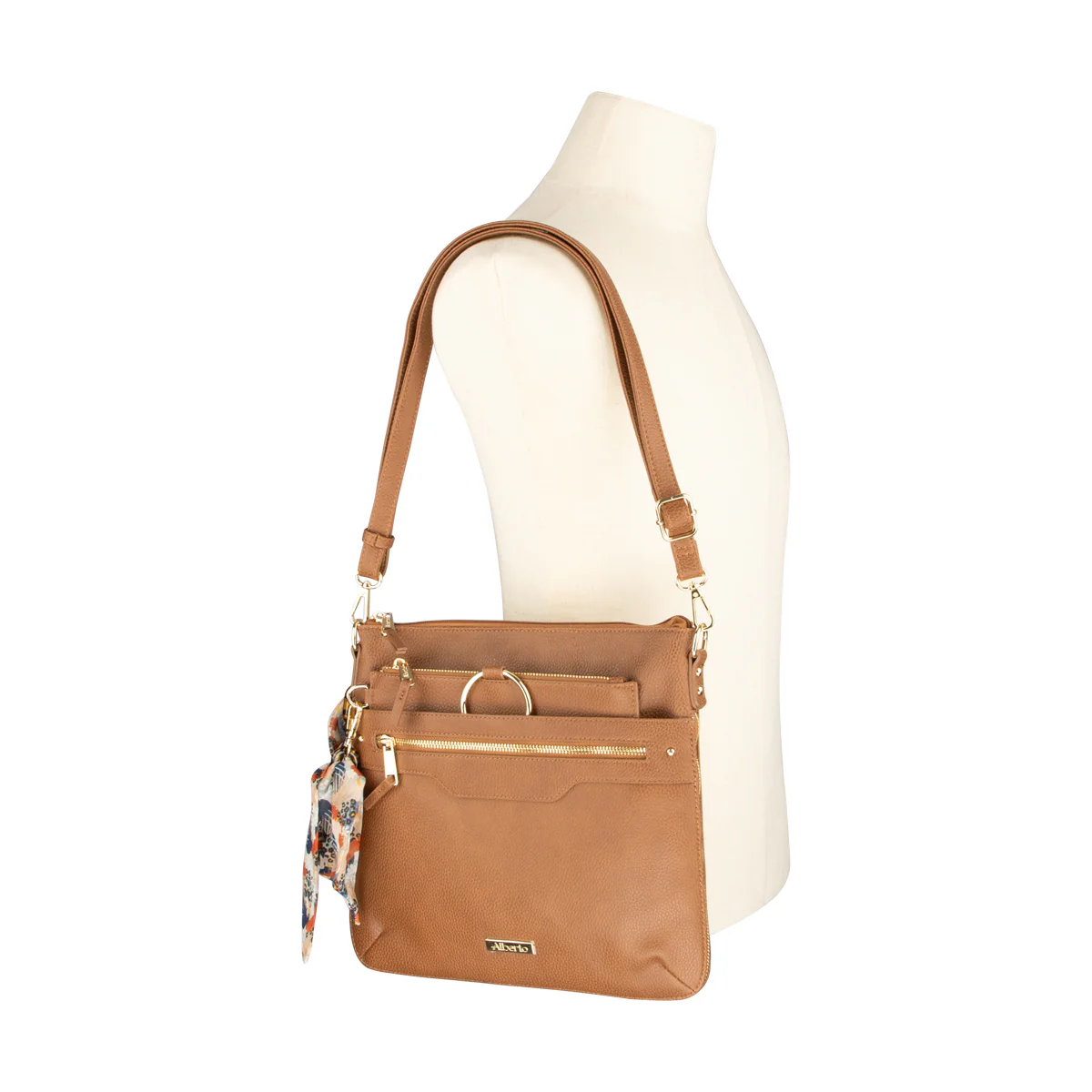 Sadiantum - Sac à main avec pochette amovible Alberto pour femmes - Image 5