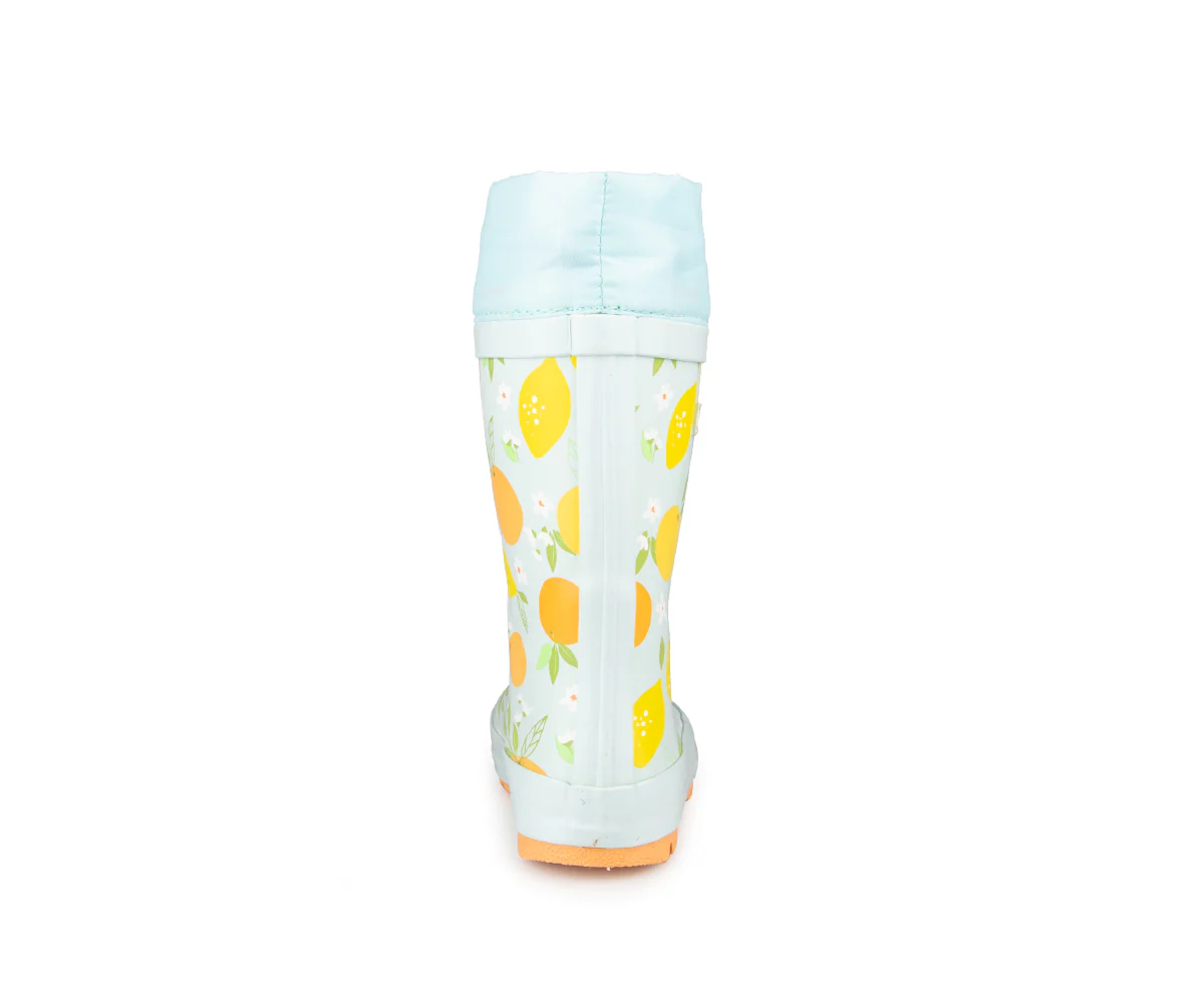 Salarsen - Bottes de pluie Blue Rocky pour petites filles - Image 5