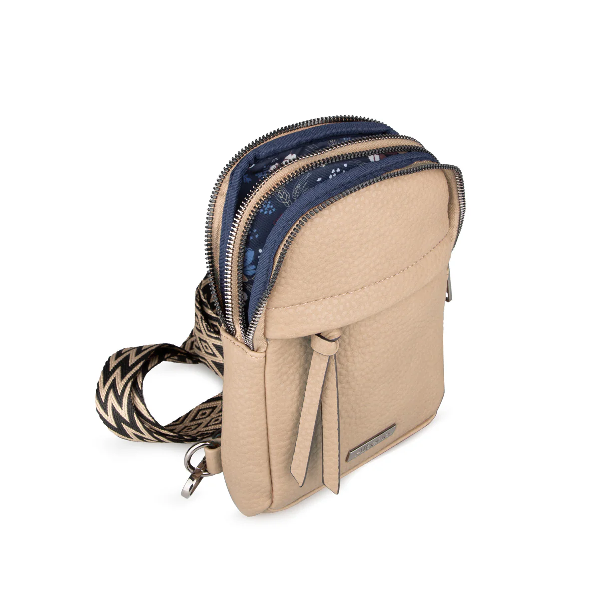 SAMS - Sac à dos en cuir synthétique Alberto pour femmes - Image 3