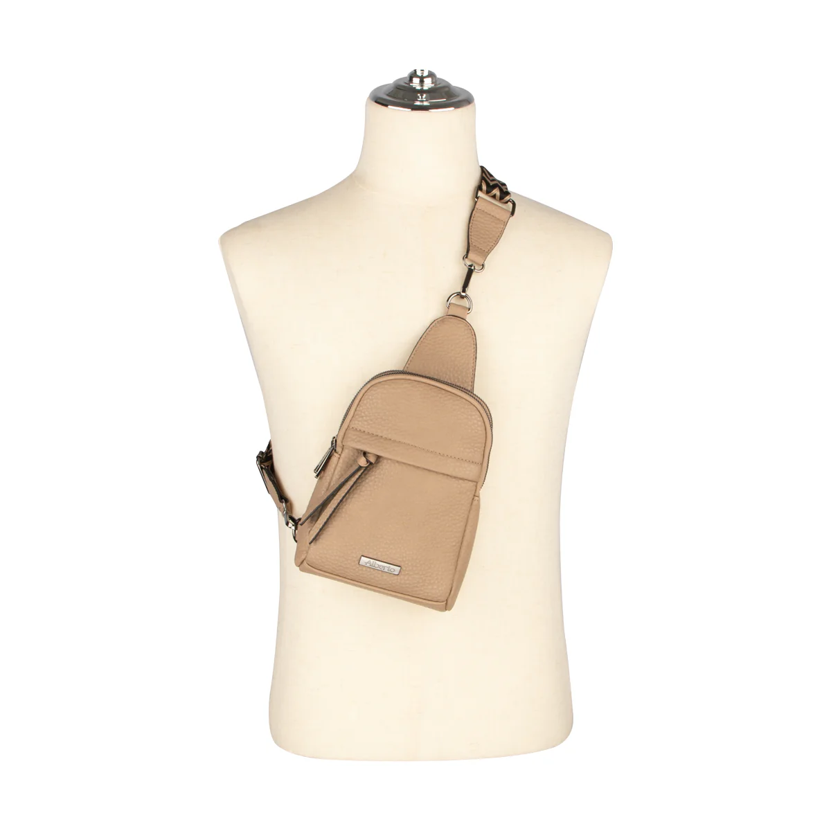 SAMS - Sac à dos en cuir synthétique Alberto pour femmes - Image 4