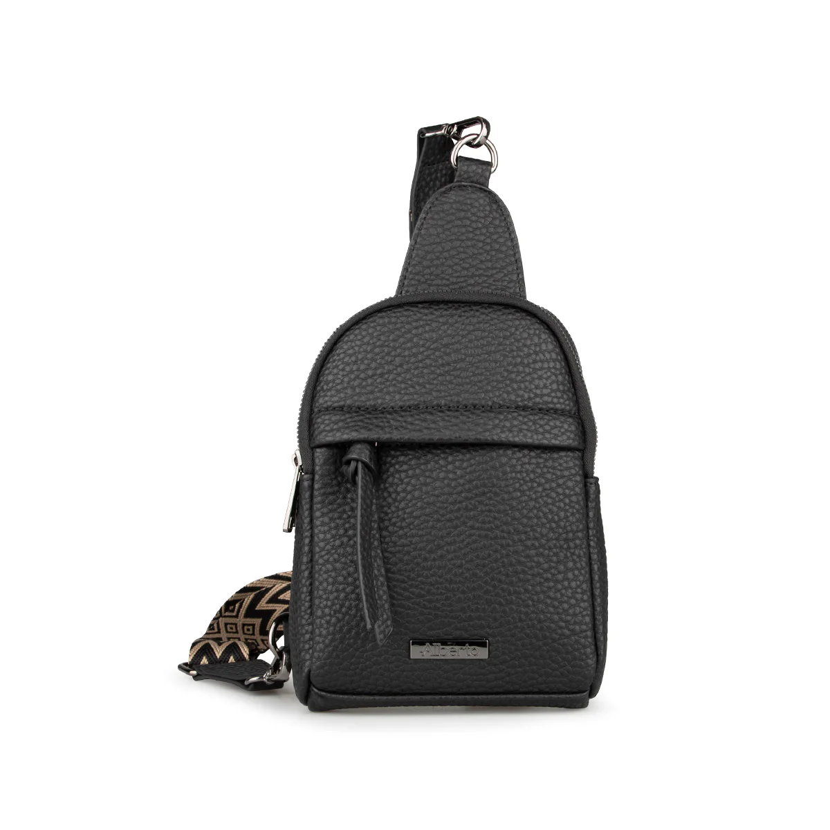 SAMS - Sac à dos en cuir synthétique Alberto pour femmes - Image 6