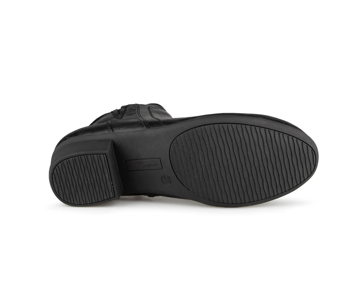 Sazonais - Bottillons courts noirs Ultime Confort pour femmes - Image 6