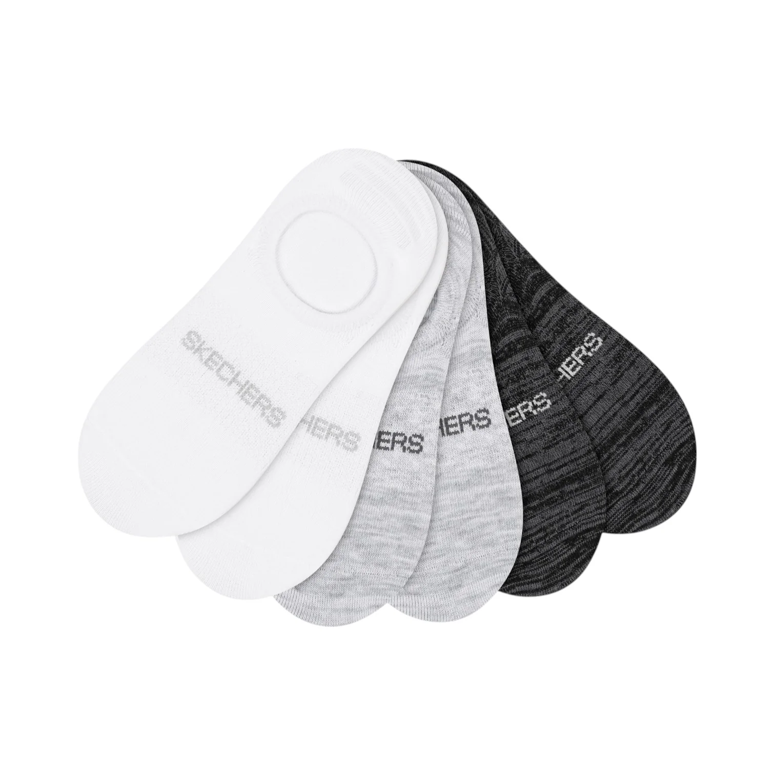 Paquet de 5 bas invisibles Skechers pour femmes - SK NO SHOW - Image 2