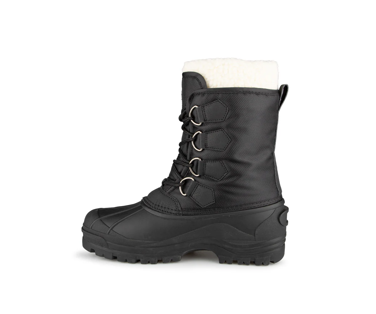 Bottes d'hiver noires Blue Rocky pour hommes - Snowman felt - Image 3