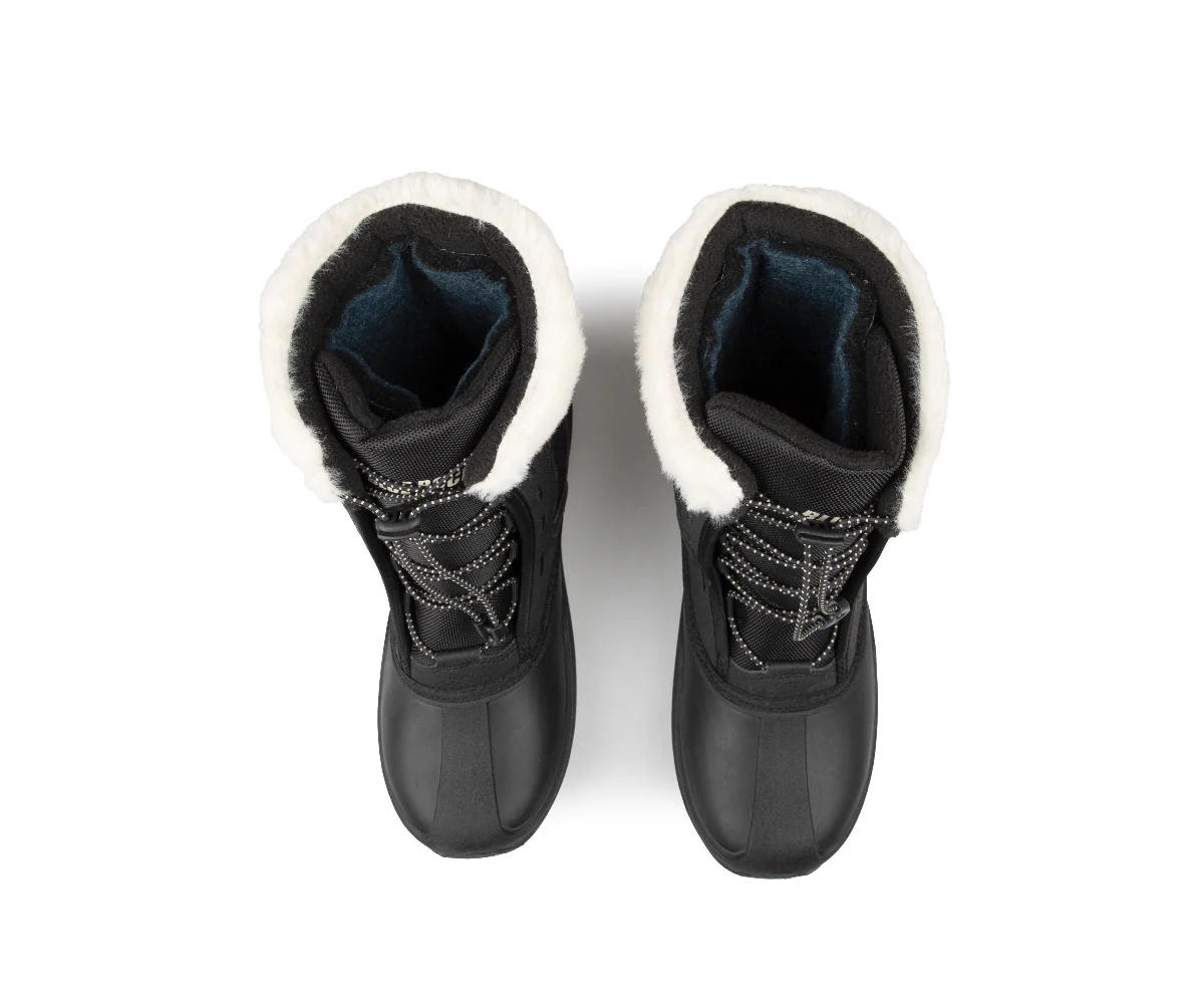 Bottes d'hiver noires Blue Rocky pour hommes - Snowman felt - Image 7