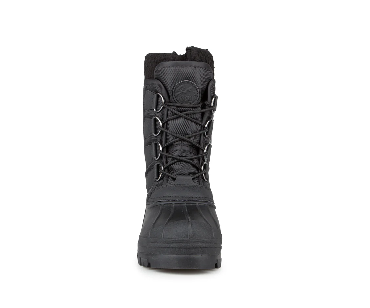 Bottes d'hiver noires Blue Rocky pour hommes - Snowman felt - Image 9