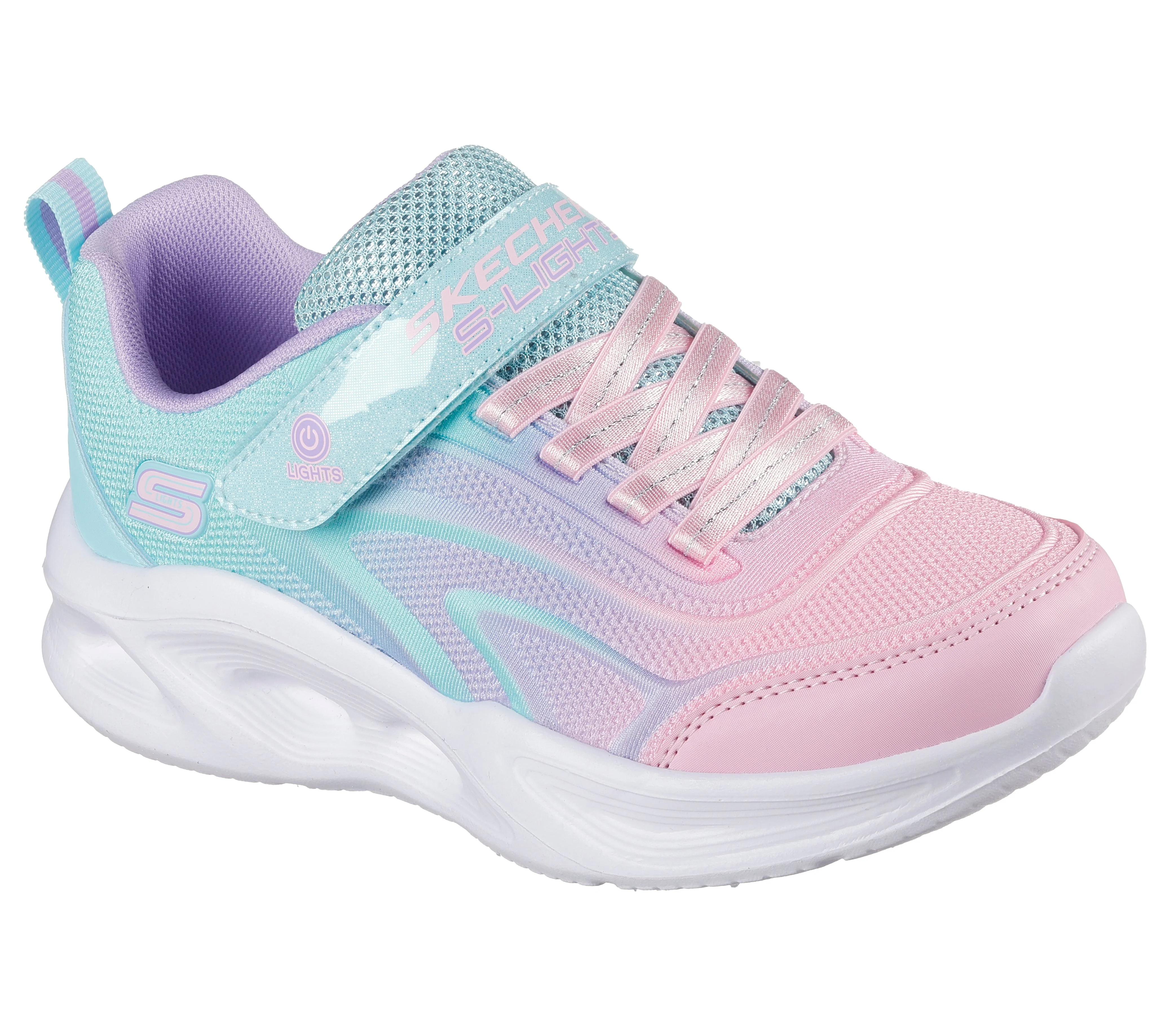 Souliers avec lumières Skechers pour filles - SOLA GLOW - Image 4