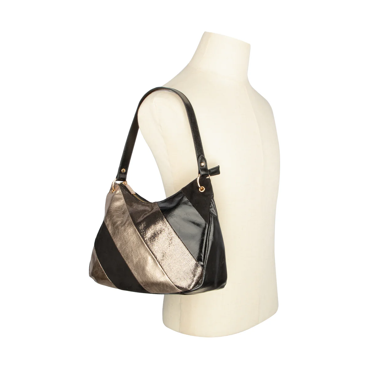Sac hobo Alberto pour femmes - SPARKLYN - Image 4