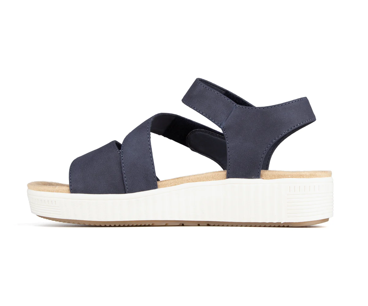 Sandales à talon compensé Alberto pour femmes - TORIFINA - Image 3