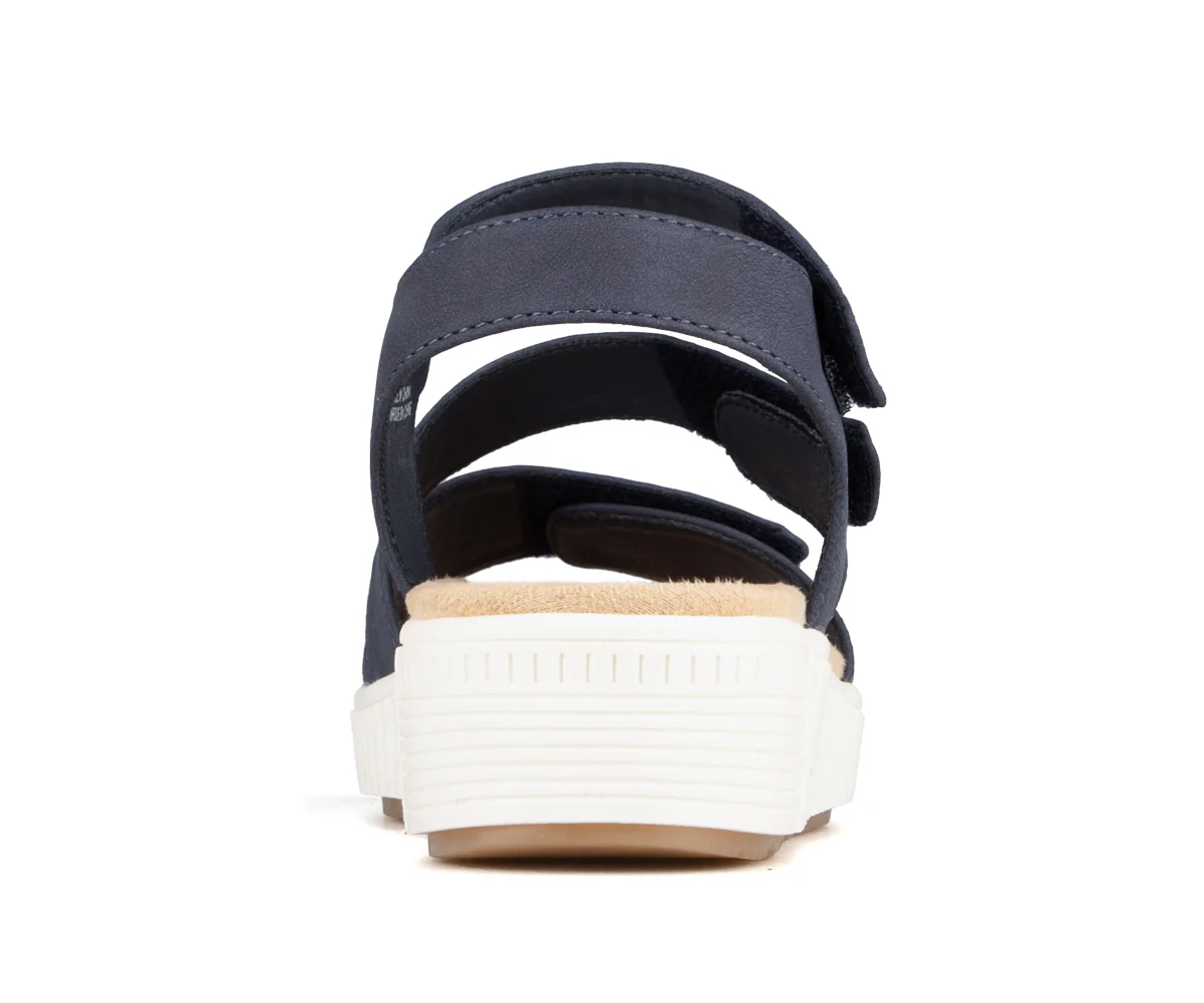 Sandales à talon compensé Alberto pour femmes - TORIFINA - Image 4