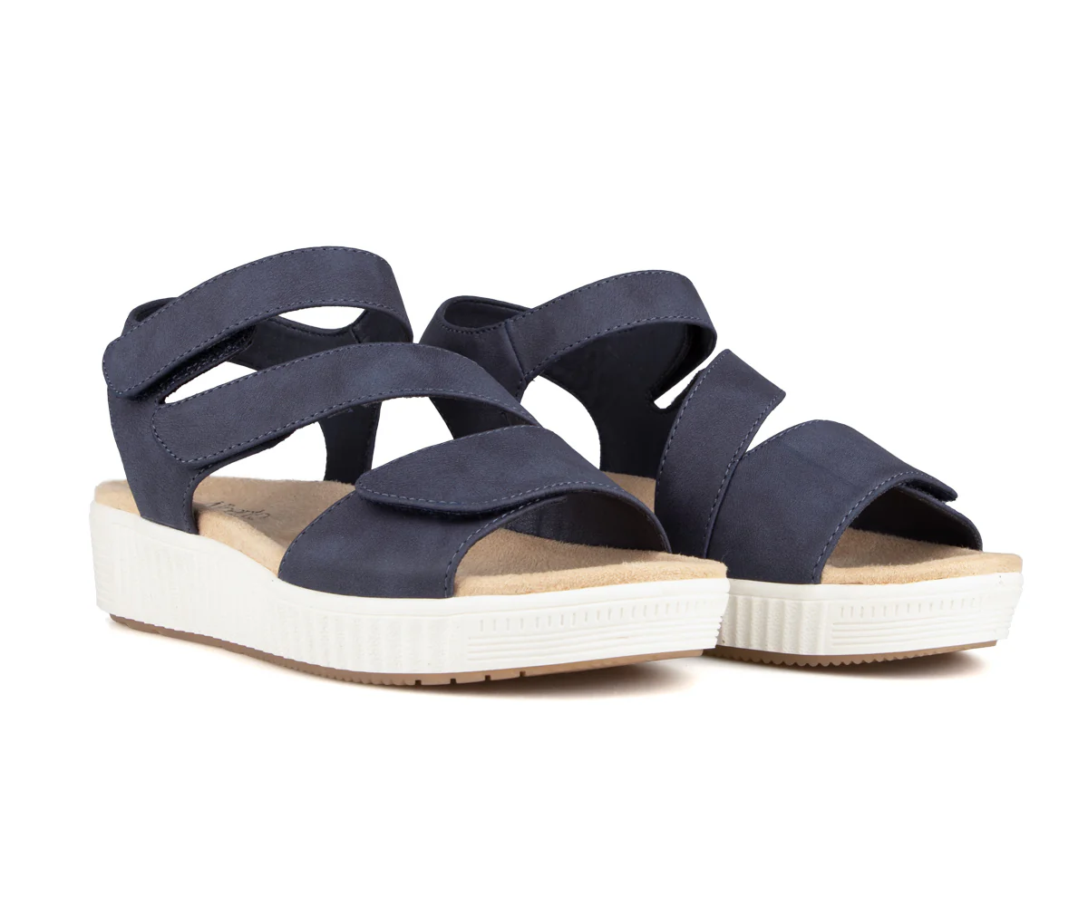 Sandales à talon compensé Alberto pour femmes - TORIFINA - Image 6