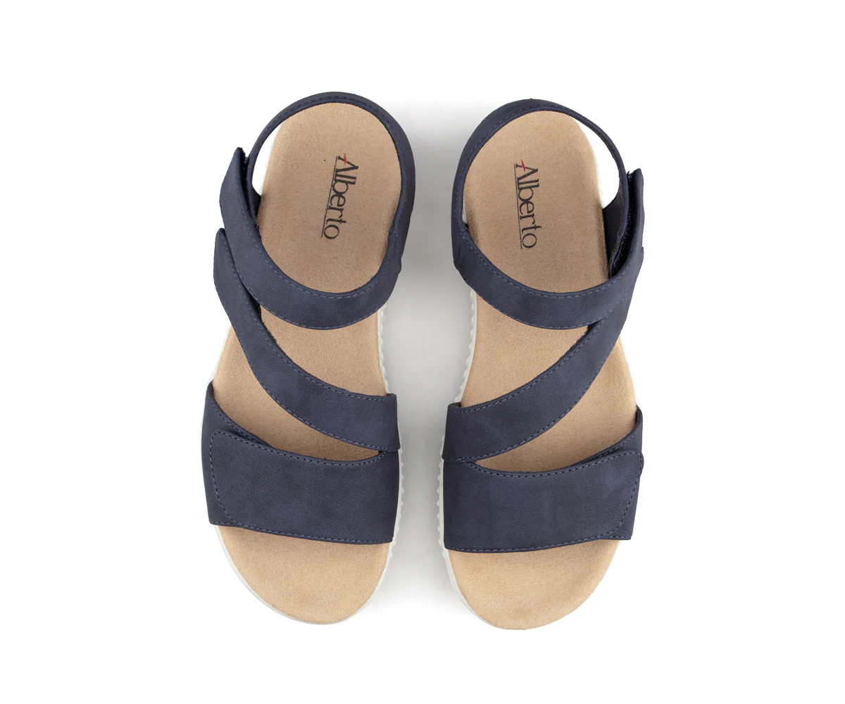 Sandales à talon compensé Alberto pour femmes - TORIFINA - Image 7