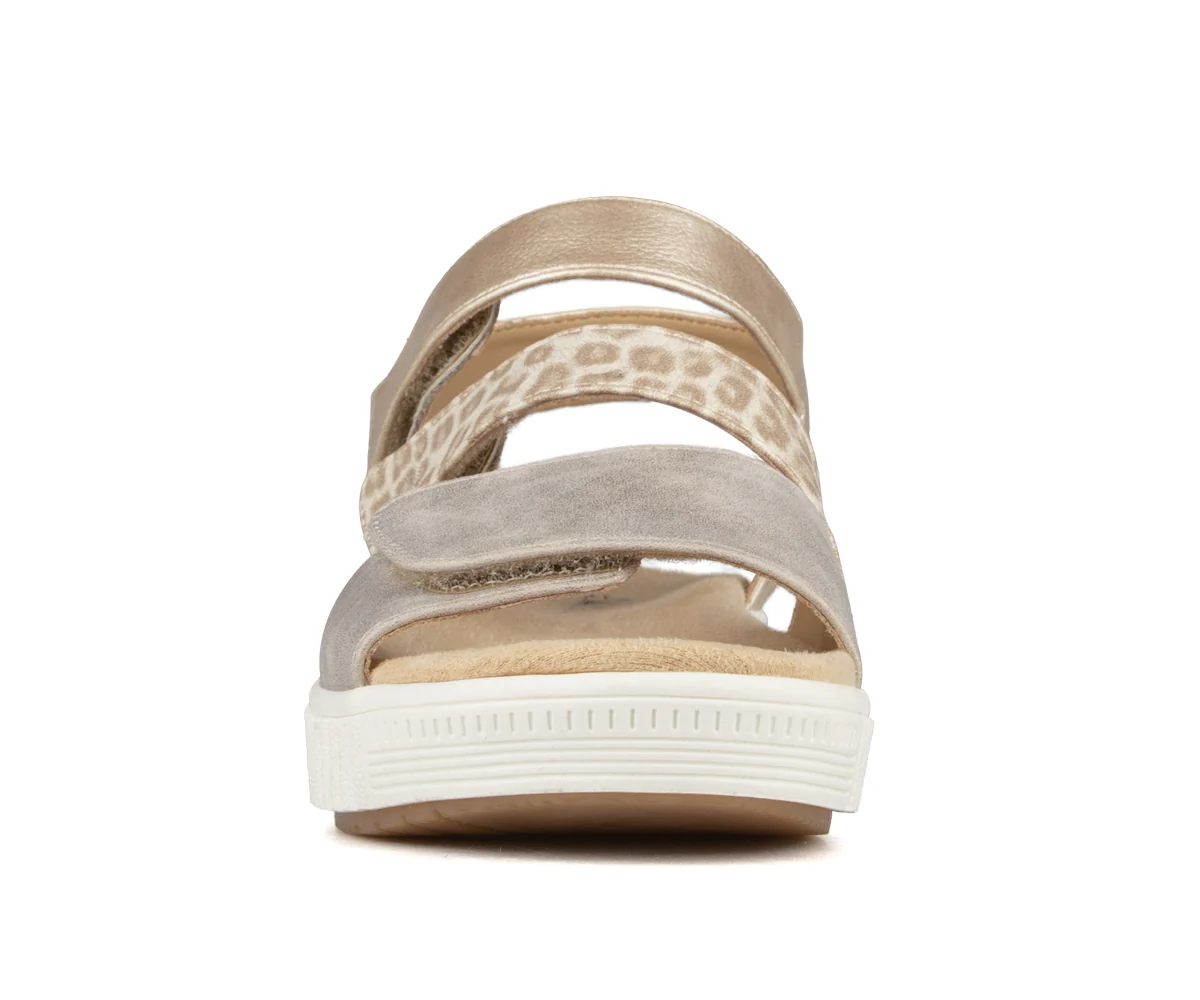 Sandales à talon compensé Alberto pour femmes - TORIFINA - Image 9