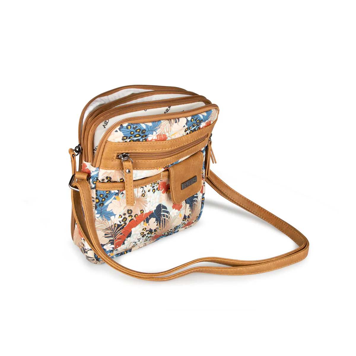 Trifasciata - Sac à main à 3 compartiments Alberto pour femmes - Image 3