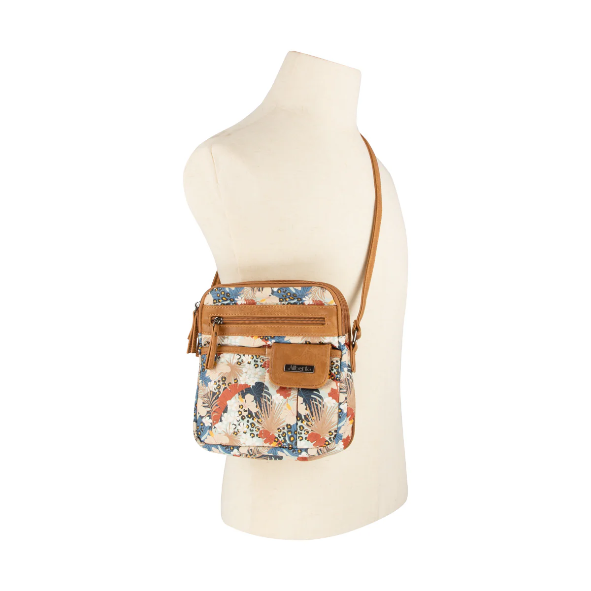 Trifasciata - Sac à main à 3 compartiments Alberto pour femmes - Image 5