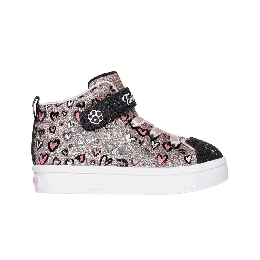 Souliers mi-hauts Skechers pour petite filles - TWINKLE TOES KITTY CUTIE